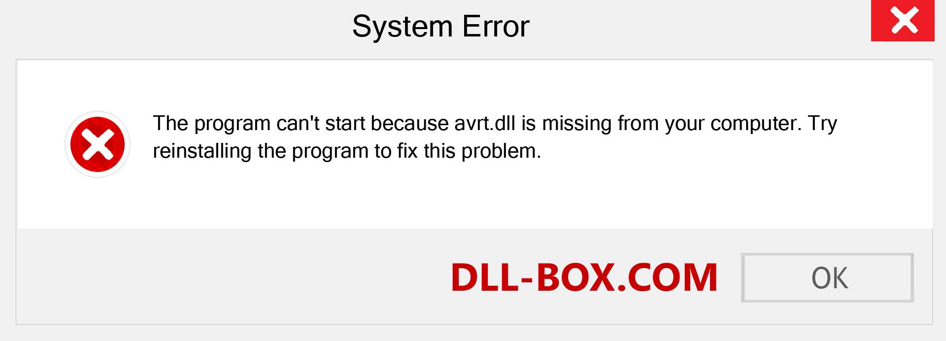  avrt.dll file is missing?. Download for Windows 7, 8, 10 - Fix  avrt dll Missing Error on Windows, photos, images